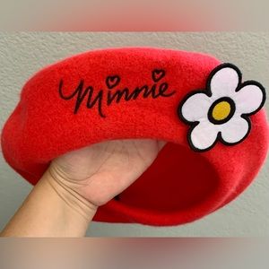 Red beret.